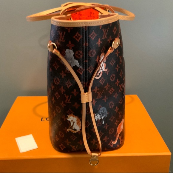 Louis Vuitton Catogram Neverfull MM **LIKE NEW** RARE 🙀  LIMITED EDITION - Picture 7 of 16
